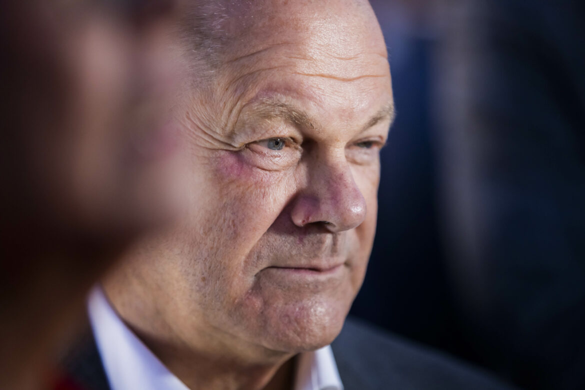 German Chancellor Sholz attends BILD100 event in Berlin