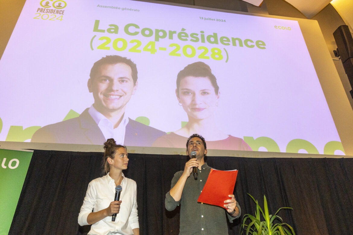 POLITICS ECOLO GENERAL ASSEMBLY NEW PRESIDENT