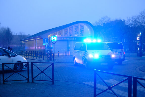 CRIME BRUSSELS CLEMENCEAU SHOOTING BELGA PHOTO HATIM KAGHAT