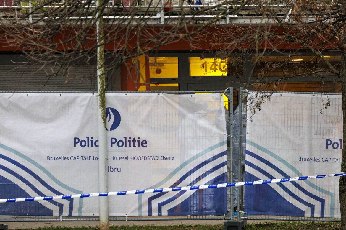 CRIME BRUSSELS PETERBOS SHOOTING BELGA PHOTO NICOLAS MAETERLINCK