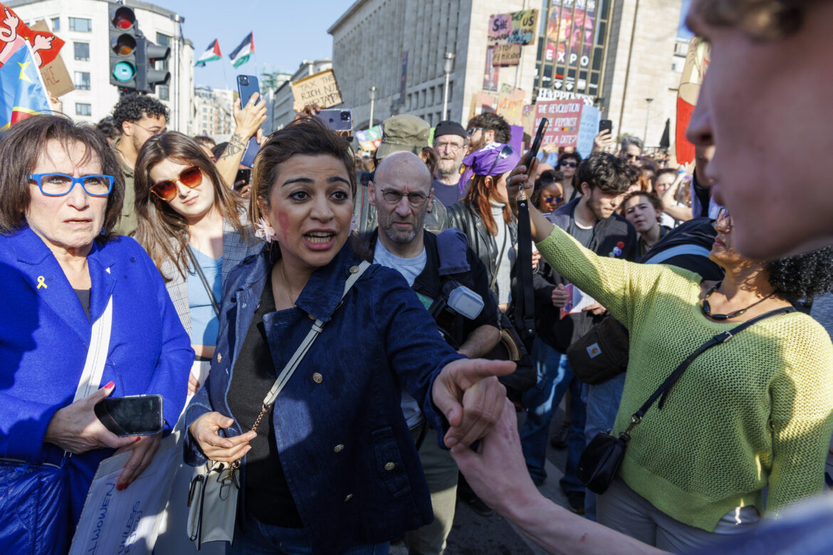 BRUSSELS NATIONAL MARCH FOR WOMEN RIGHTS