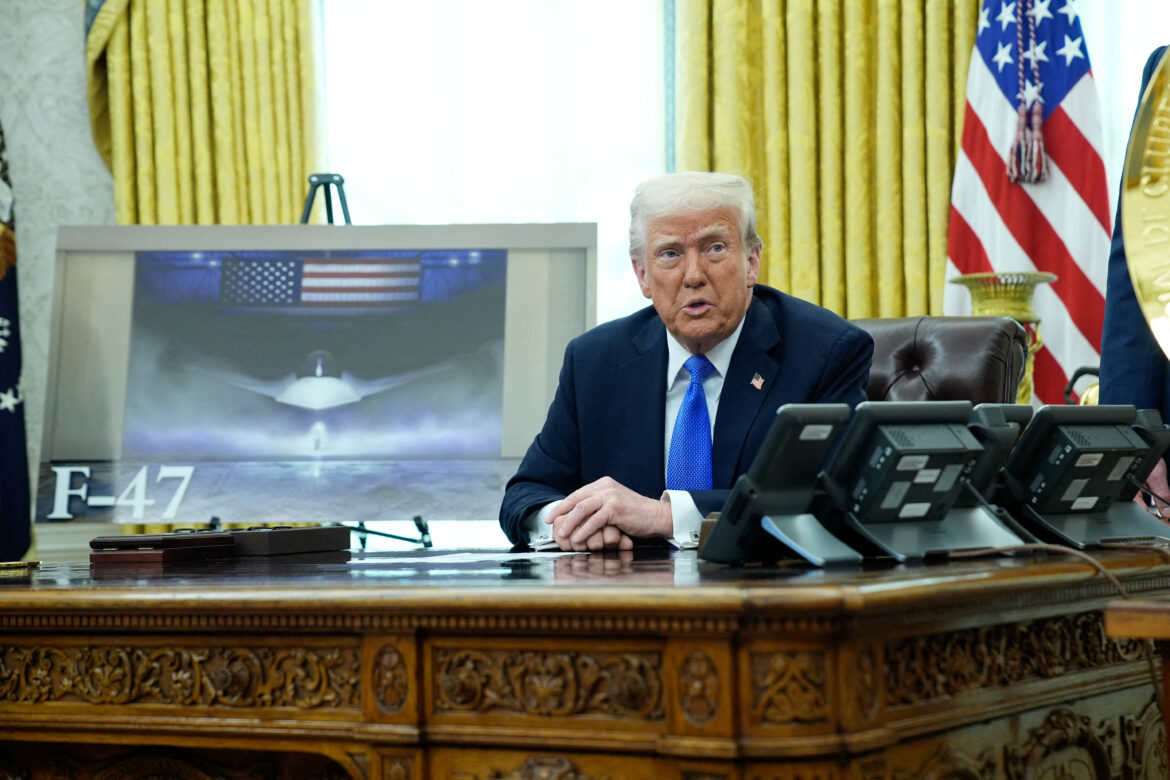 Donald Trump announces the F-47 fighter jet – Washington