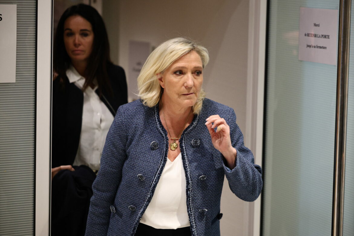 Marine Le Pen and Rn Partys Trial Verdict – Paris