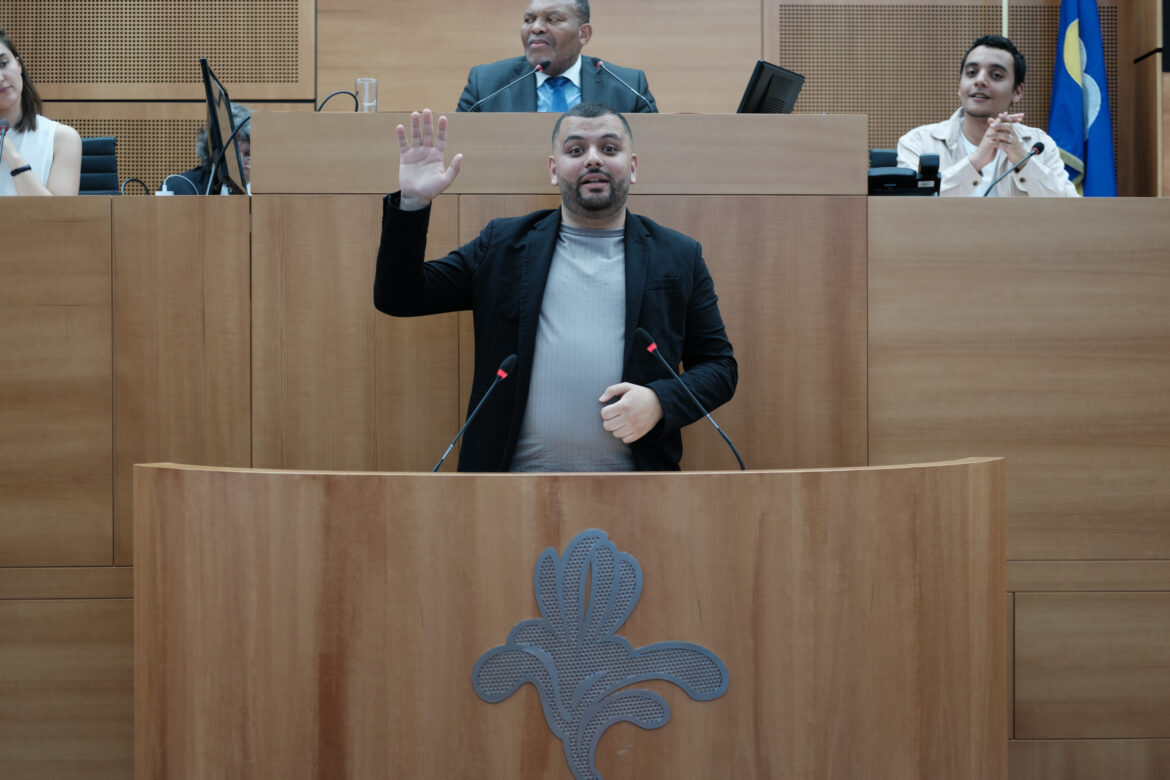 BRUSSELS PARLIAMENT PLENARY SESSION OATH CEREMONY