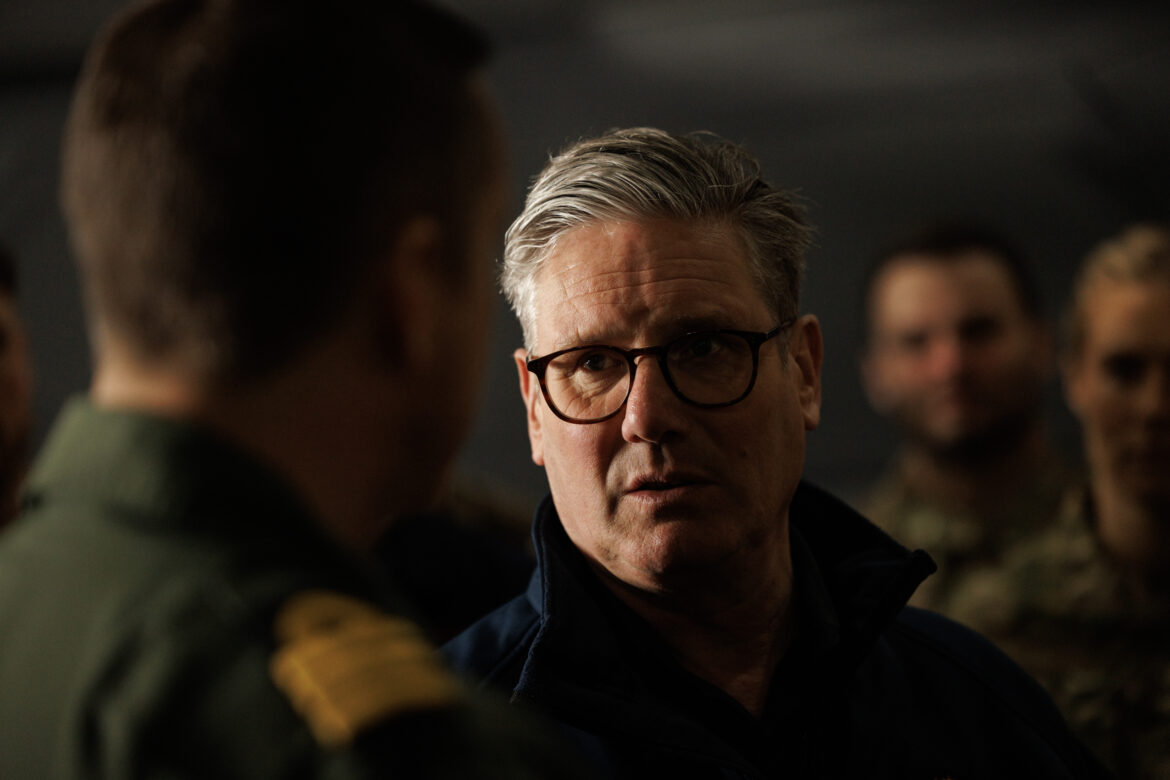 Prime Minister Keir Starmer visits HMS Prince of Wales