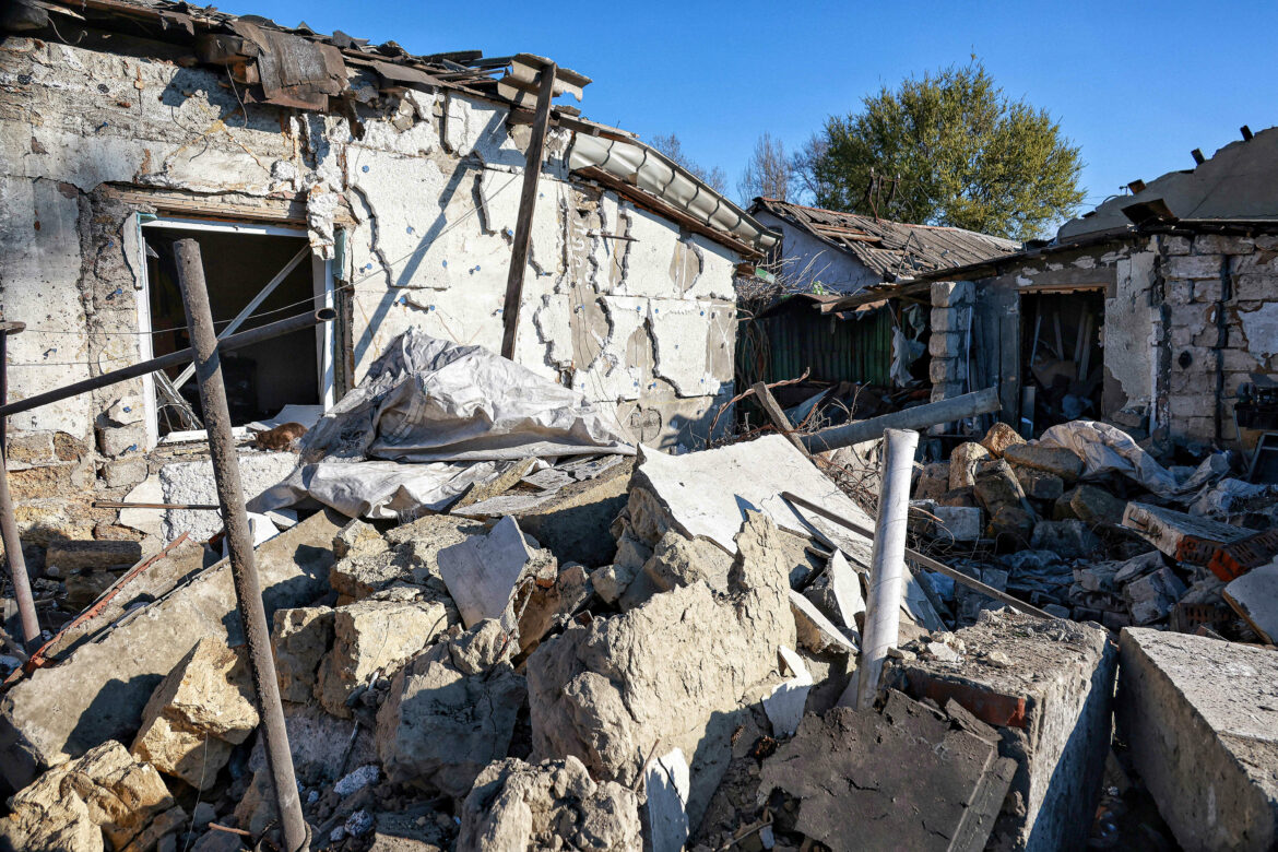 Aftermath of Russian drone attack in Odesa