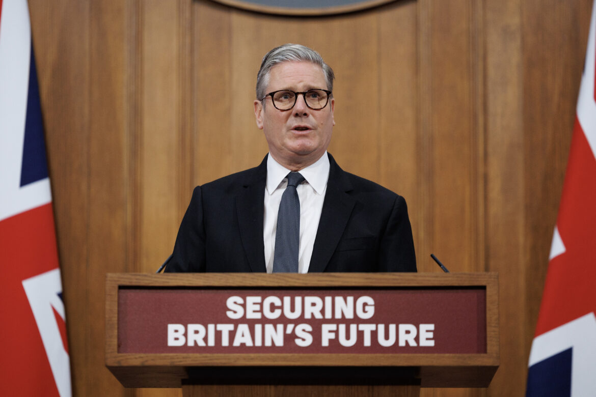 Prime Minister Keir Starmer gives press conference on migration