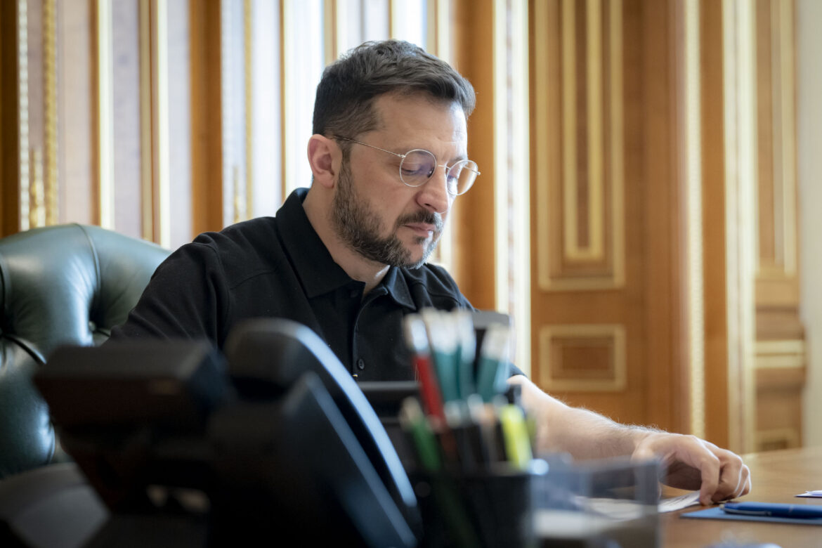 Ukrainian President Zelenskyy Telephone Call With German Chancellor Friedrich Merz