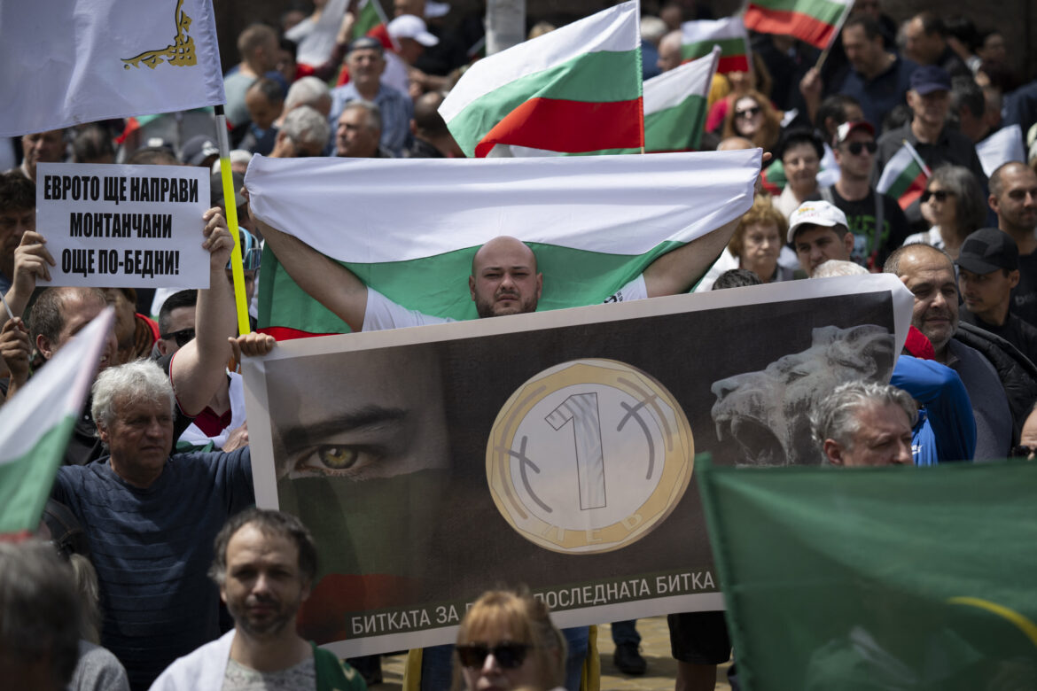 BULGARIA-EU-DEMONSTRATION-ECONOMY-POLITICS-FOREX