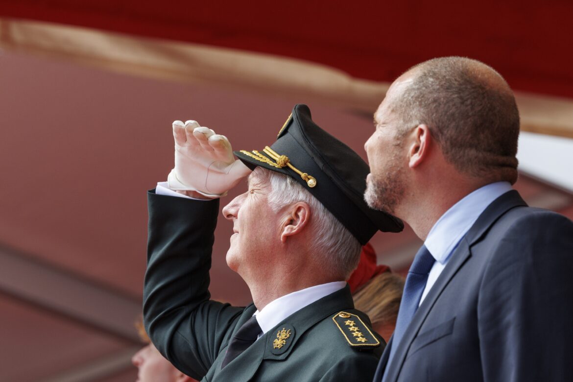 BRUSSELS NATIONAL MILITARY AND CIVILIAN PARADE