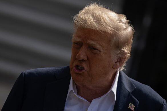 President Trump And Wife Depart White House For Texas – Washington Images/ABACAPRESS.COM