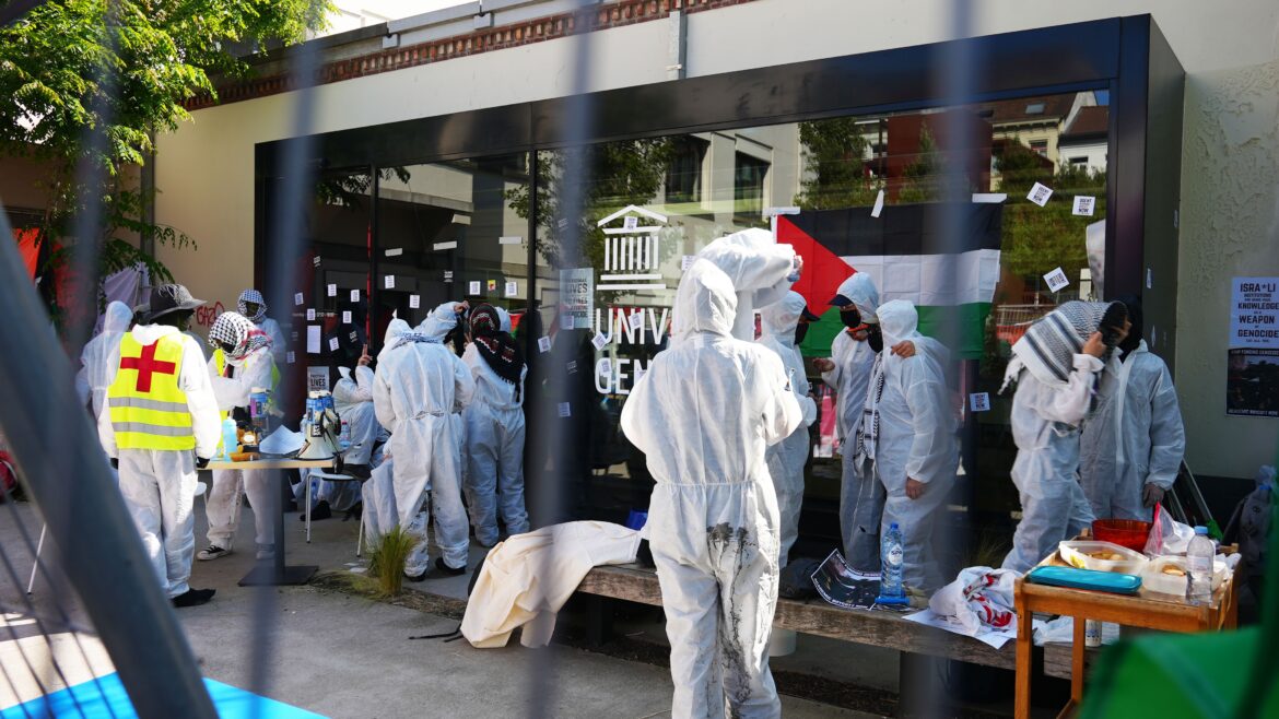 GENT UGENT UNIVERSITY PROTEST PALESTINE