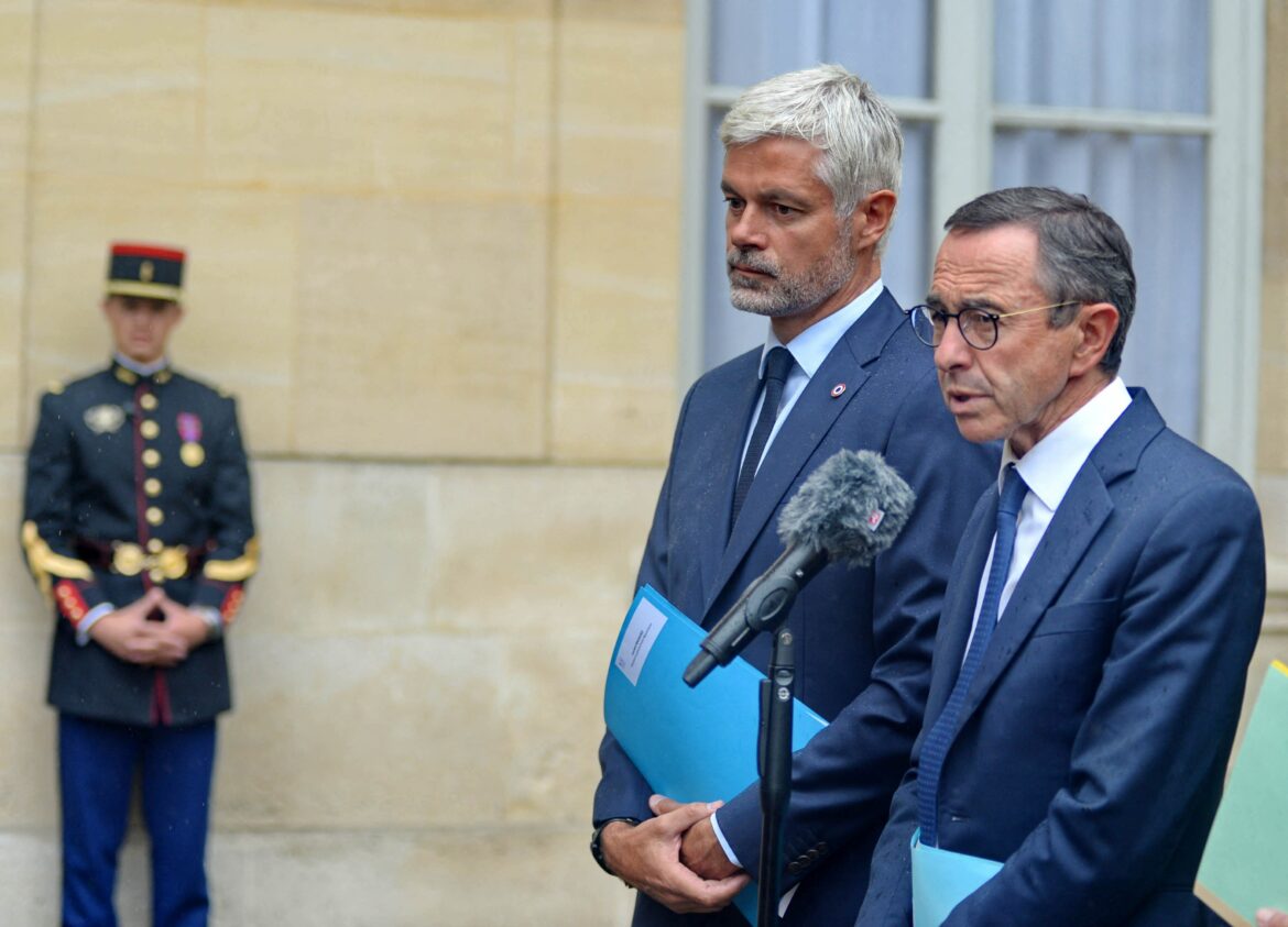 French PM Francois Bayrou Meets Les Republicains Leaders in Paris