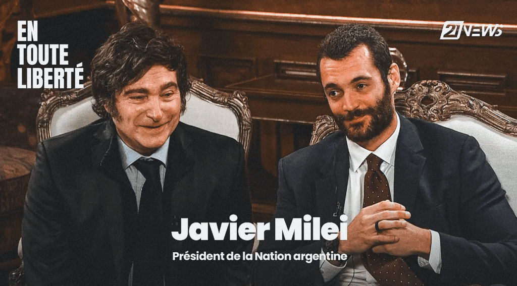 Javier Milei redoute les dettes europ&eacute;ennes.