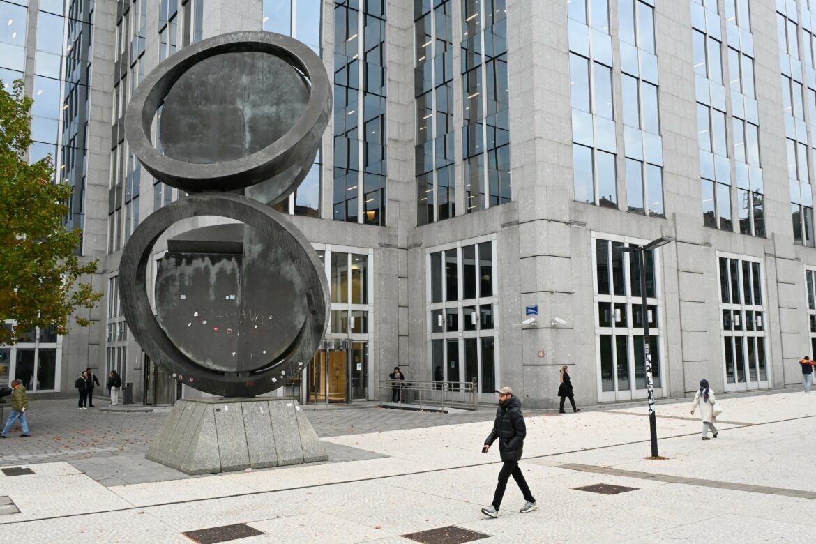 Euroclear headquarters in Brussels