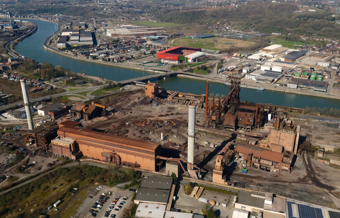 Dismantling of the Blast Furnace B site at Ougrée (Seraing) | Démantèlement du site du Haut-Fourneau B d’Ougrée (Seraing)