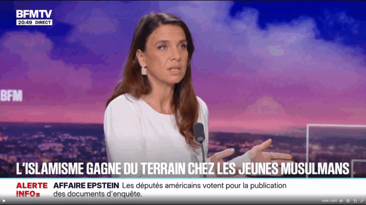 Capture d'écran extrait BFM TV