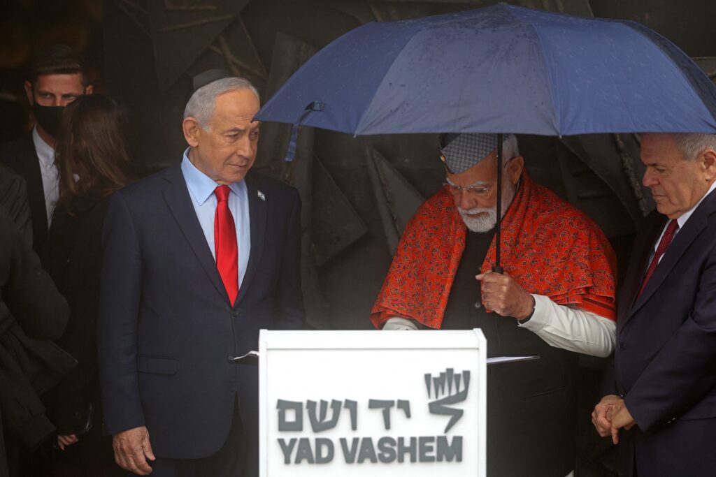 Narendra Modi consolide un partenariat strat&eacute;gique complet avec Isra&euml;l