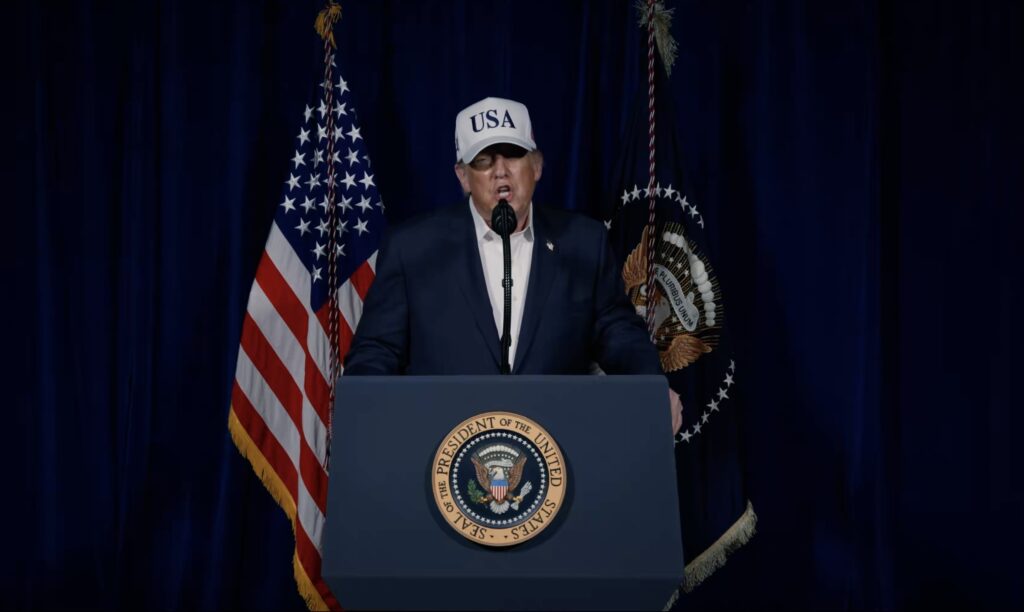 Trump justifie sa guerre contre l&rsquo;Iran : &laquo; Ils n&rsquo;auront jamais l&rsquo;arme nucl&eacute;aire &raquo;