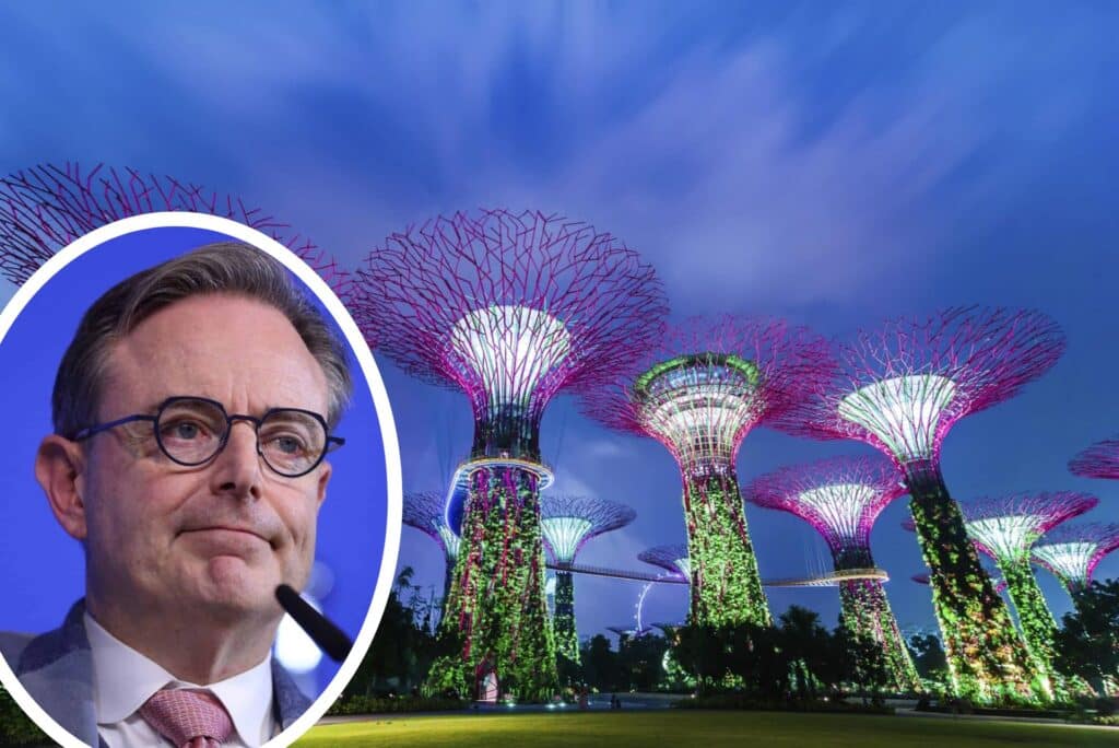 De Wever cite Singapour comme source d&rsquo;inspiration dans un nouvel essai sur la prosp&eacute;rit&eacute;