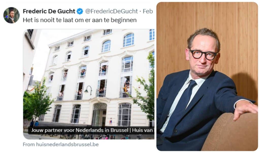 &laquo; Il n&rsquo;est jamais trop tard pour s&rsquo;y mettre &raquo; : De Gucht r&eacute;agit avec un clin d&rsquo;&oelig;il au n&eacute;erlandais de Dilli&egrave;s