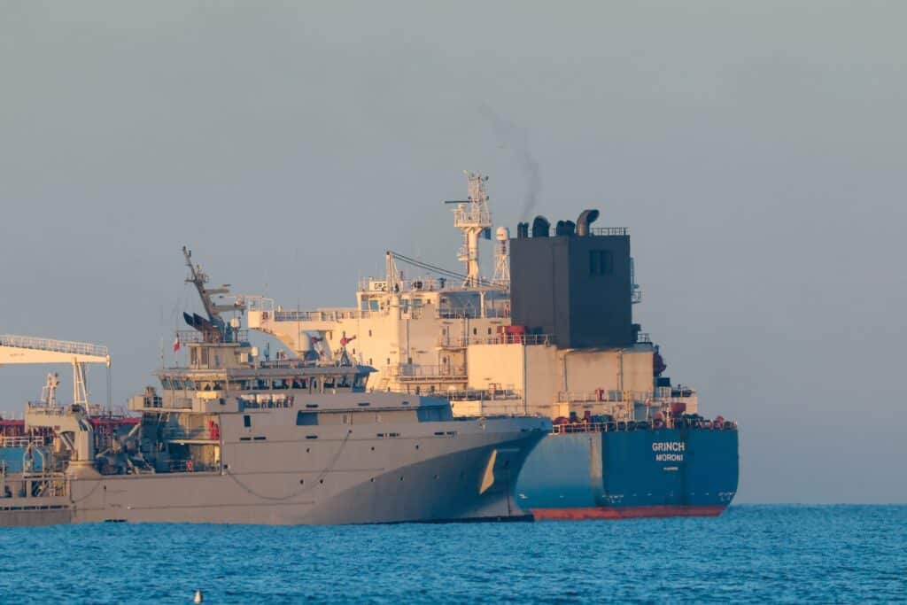 m&eacute;thanier Arctic Metagaz , parti du port russe de Mourmansk