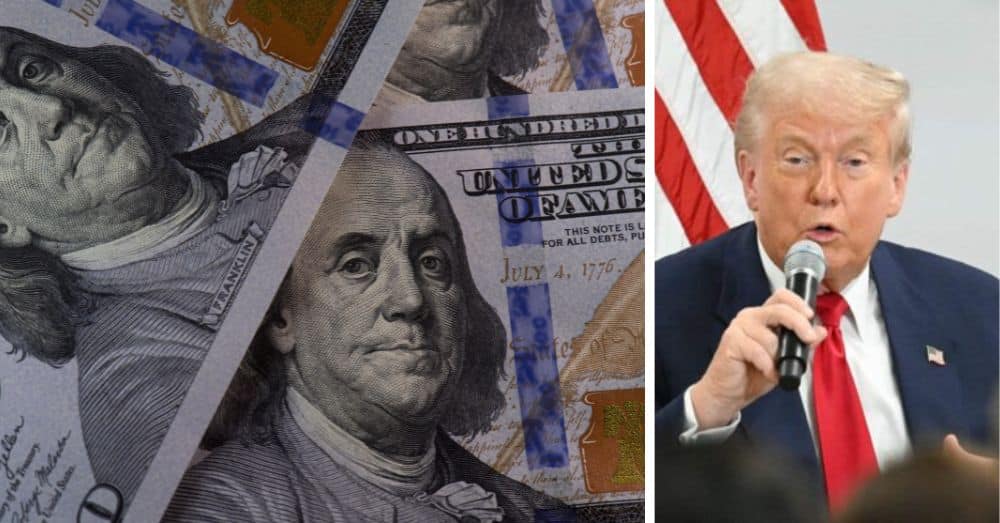 Trump zet zijn handtekening op dollarbiljetten: primeur voor zittende president