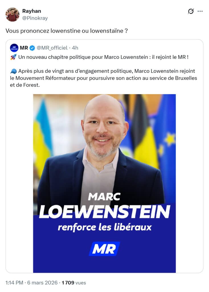 En Belgique, l&rsquo;antis&eacute;mite M&eacute;lenchon fait des &eacute;mules (Carte blanche)