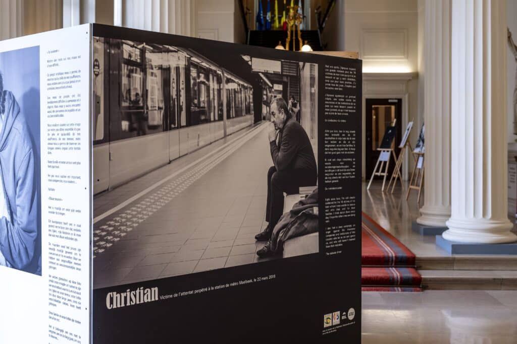 Bruxelles : une exposition en hommage aux victimes du 22 mars vandalis&eacute;e