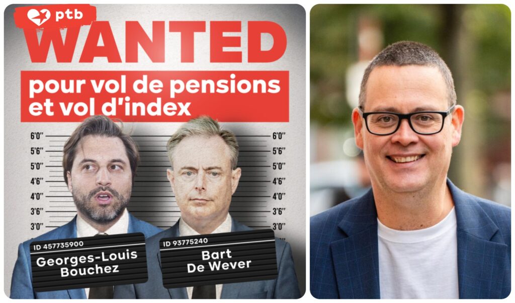 &laquo; Wanted &raquo; : le d&eacute;rapage du PTB qui fait passer Bouchez et De Wever pour des criminels