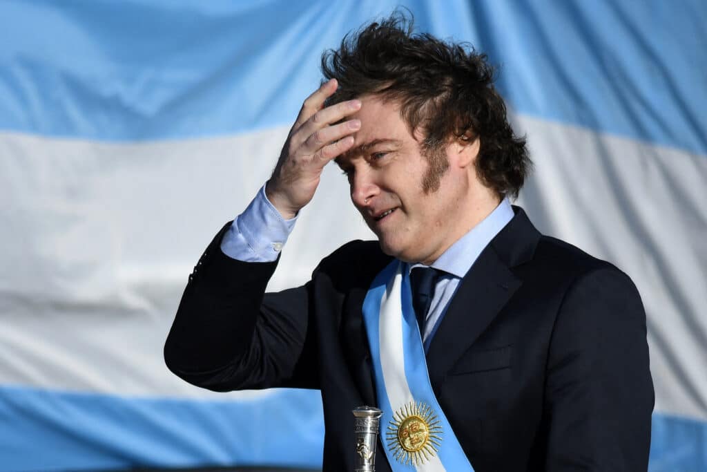 Une campagne secr&egrave;te russe pour discr&eacute;diter le pr&eacute;sident argentin Javier Milei