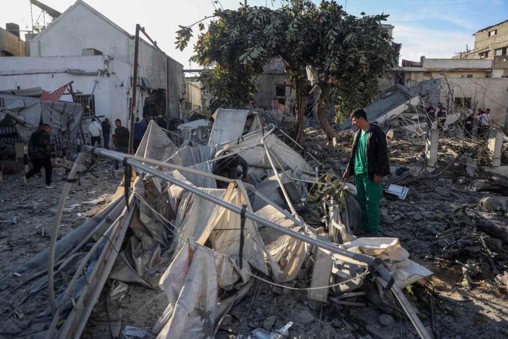 &laquo; Depuis le 7 Octobre, nous assistons avec stup&eacute;faction &agrave; la diffusion, par la presse occidentale, des all&eacute;gations les plus absurdes visant Isra&euml;l &raquo;