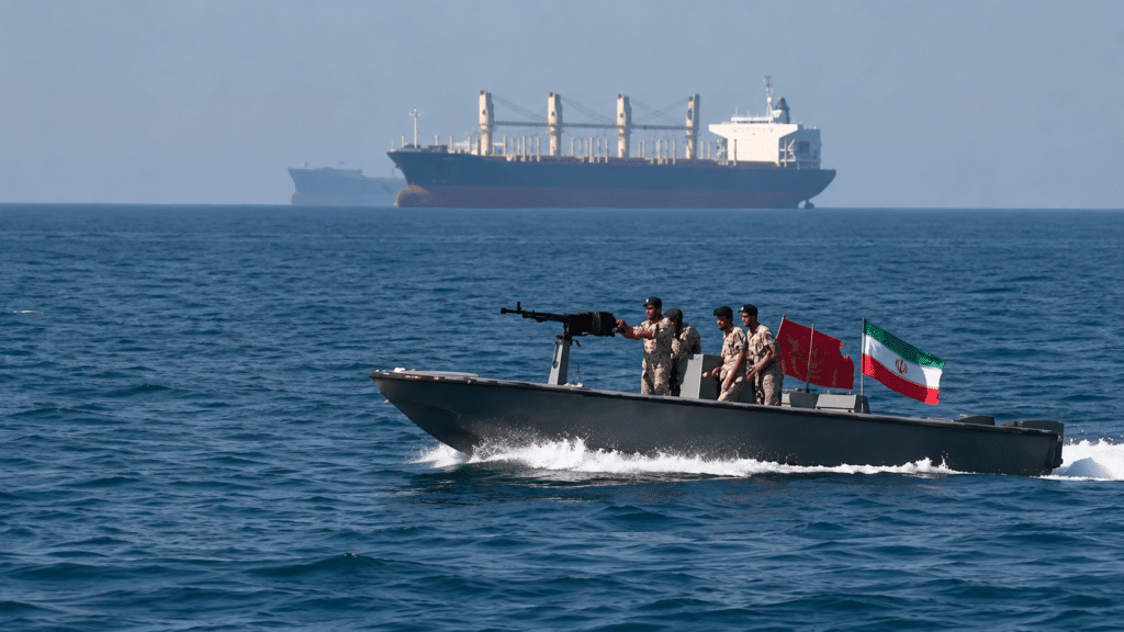 Iran introduceert een tolgeld&shy;systeem in de Straat van Hormuz, maar noemt het anders