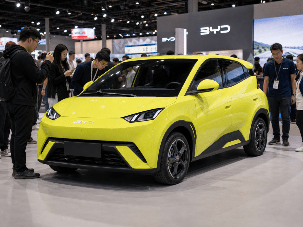 Voor de prijs van &eacute;&eacute;n gemiddelde Europese auto koop je vier Chinese elektrische wagens