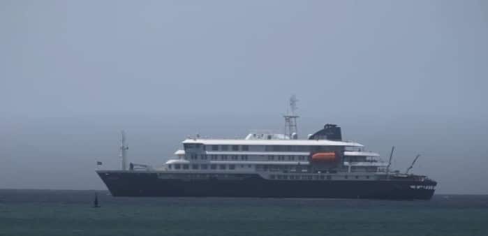 Navire de croisi&egrave;re atteint par le Hantavirus