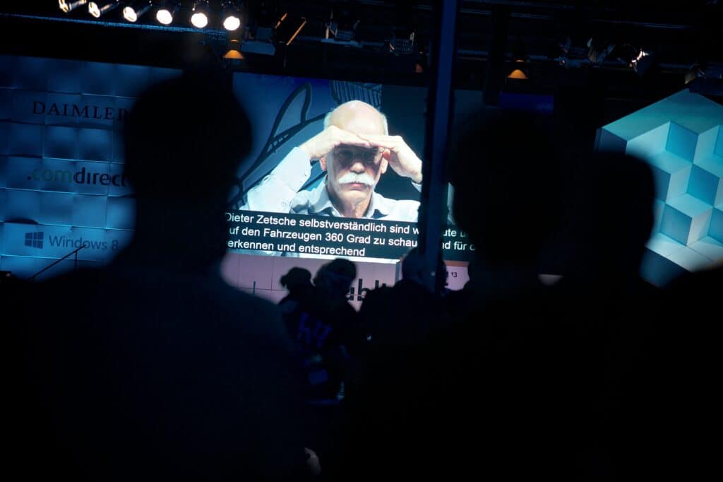 Mercedesbaas Dieter Zetsche in 2013