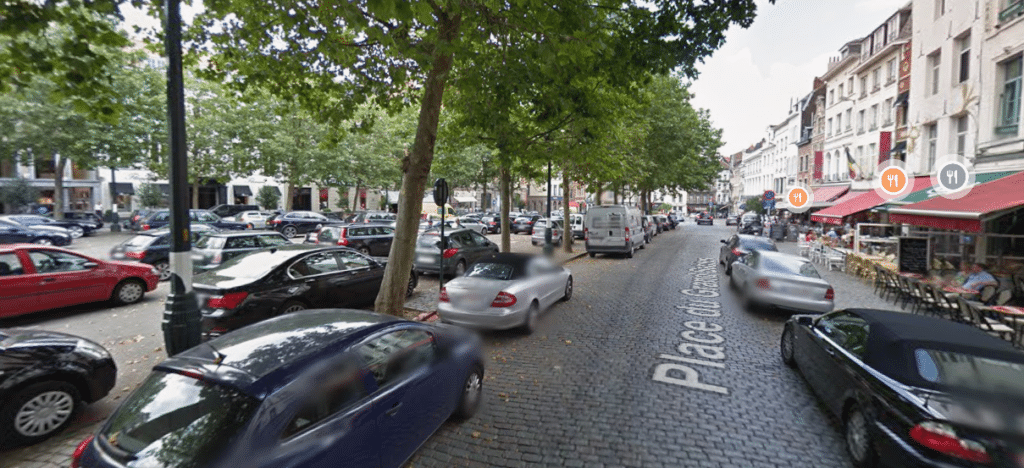 Parking menac&eacute; au Sablon, les enseignes redoutent une chute de fr&eacute;quentation