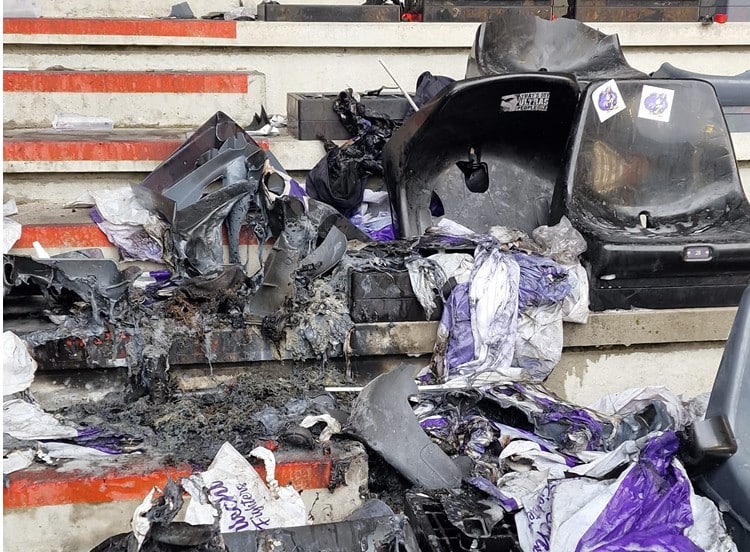 Finale de Coupe de Belgique : le Stade Roi Baudouin &agrave; nouveau vandalis&eacute;