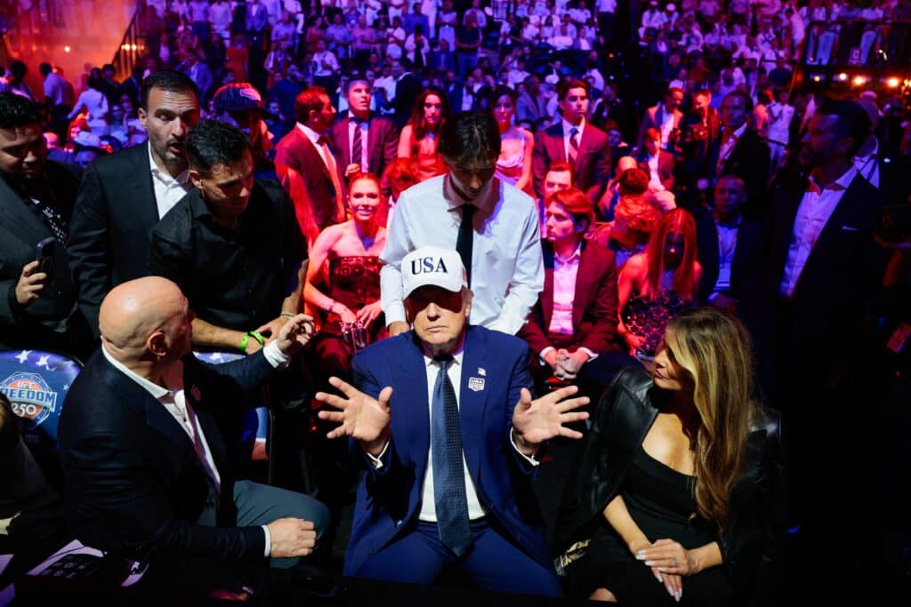 Quand l'UFC s'invite &agrave; la Maison-Blanche