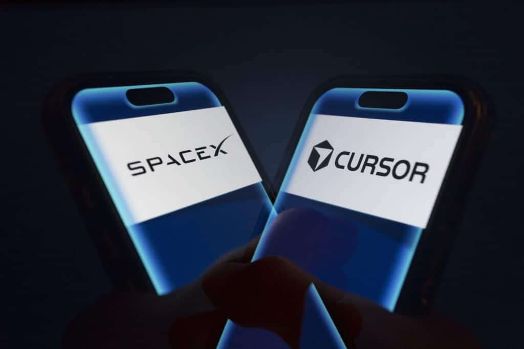 SpaceX rach&egrave;te Cursor pour 60 milliards de dollars et d&eacute;passe Amazon en Bourse