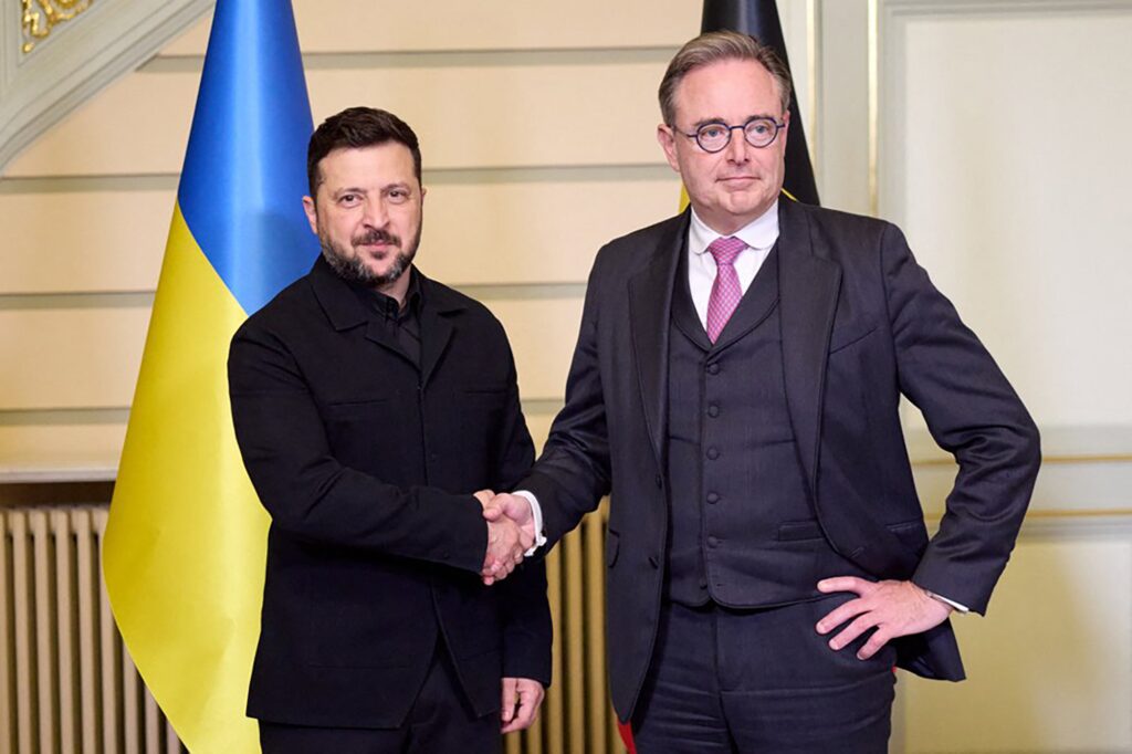 Bart De Wever confirme un renforcement du soutien belge &agrave; l&rsquo;Ukraine