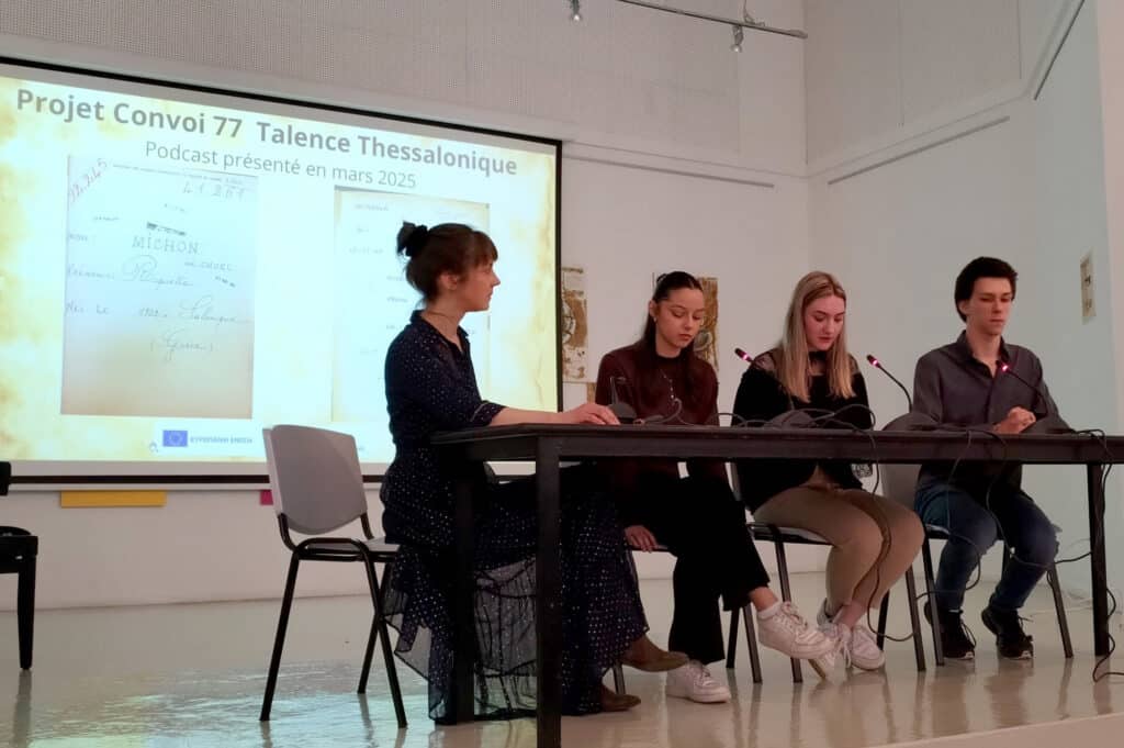 En Gr&egrave;ce, des &eacute;l&egrave;ves enqu&ecirc;tent pour restituer les biens de victimes de la Shoah