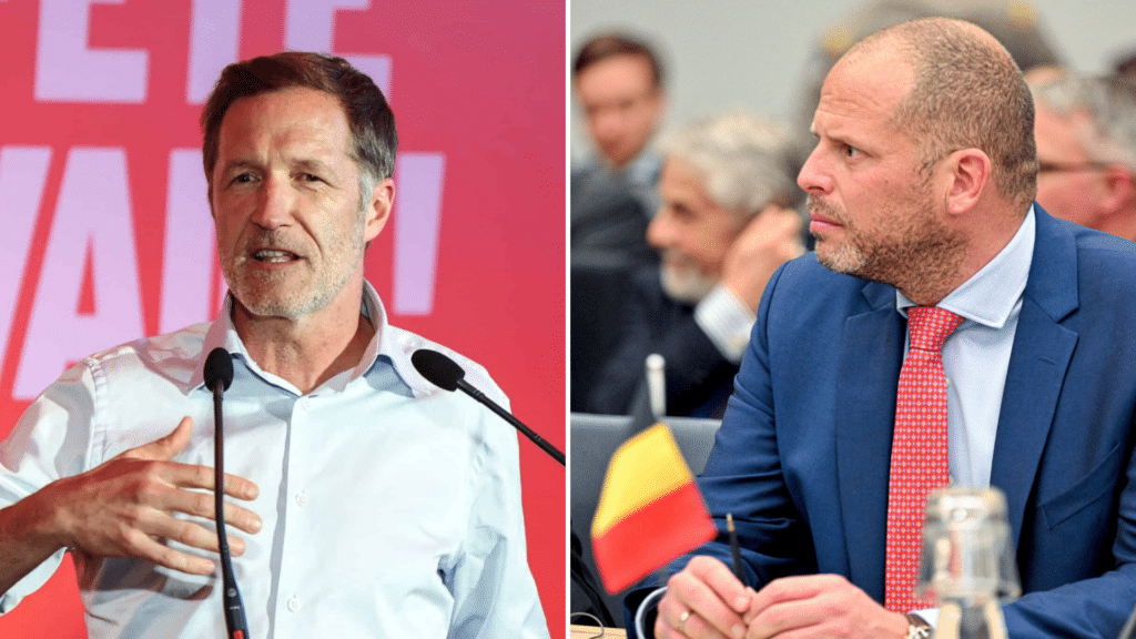 Paul Magnette (PS) & Theo Francken (N-VA)