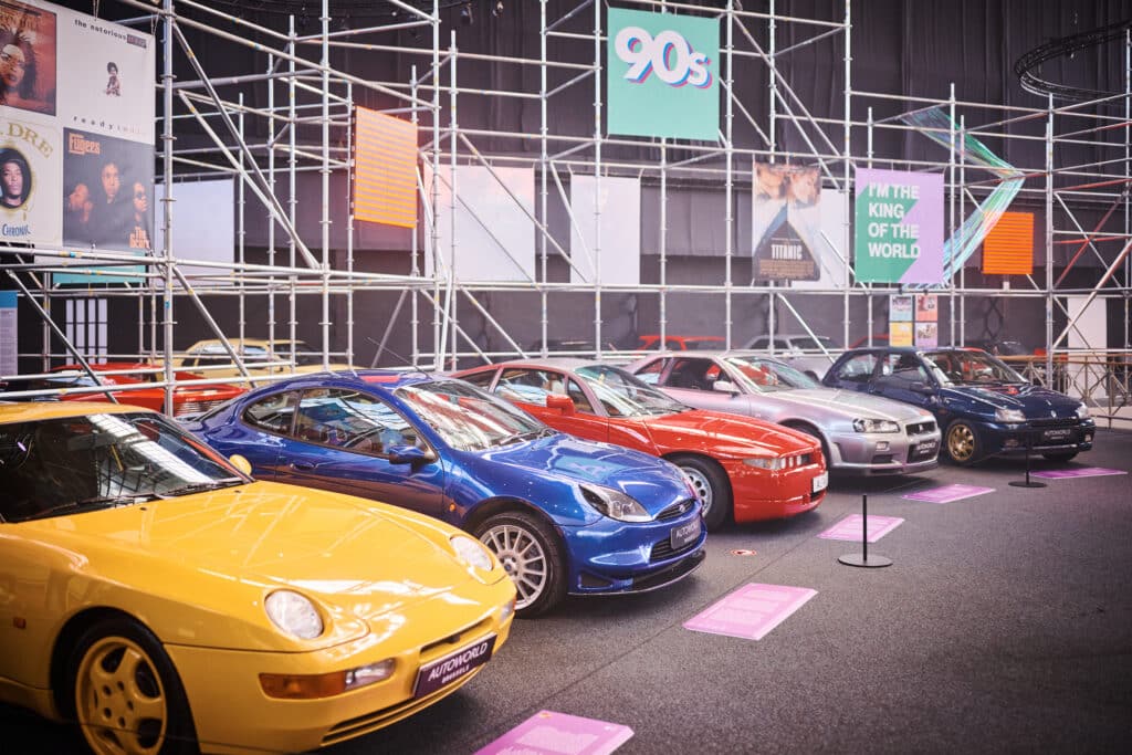 &laquo; Icons of the 90's &raquo; fait revivre les mod&egrave;les embl&eacute;matiques des ann&eacute;es 90 &agrave; Autoworld