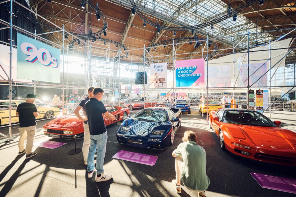 &laquo; Icons of the 90's &raquo; fait revivre les mod&egrave;les embl&eacute;matiques des ann&eacute;es 90 &agrave; Autoworld