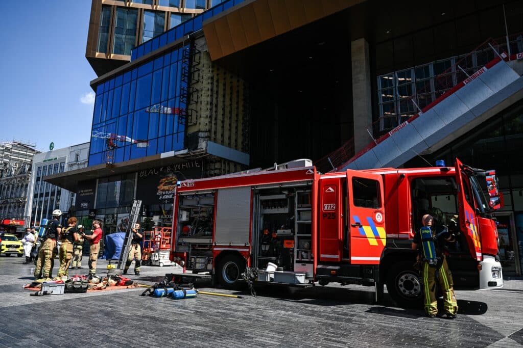 Incendie du b&acirc;timent OXY &agrave; Bruxelles: six ouvriers perdent la vie