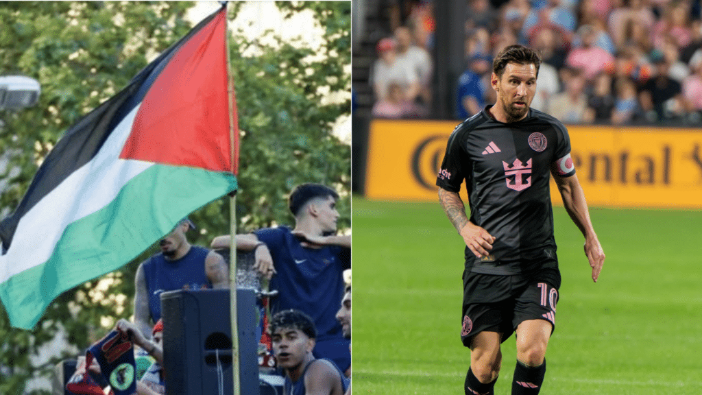 Coupe du monde : Argentine-Espagne, une finale rattrap&eacute;e par le conflit isra&eacute;lo-palestinien
