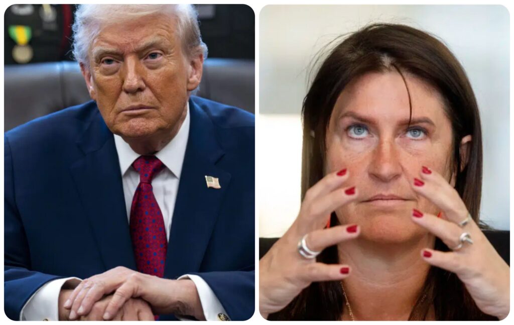 Jacqueline Galant "scandalis&eacute;e"  par les ing&eacute;rences de Trump: "Il faut sauver l'honneur du foot"