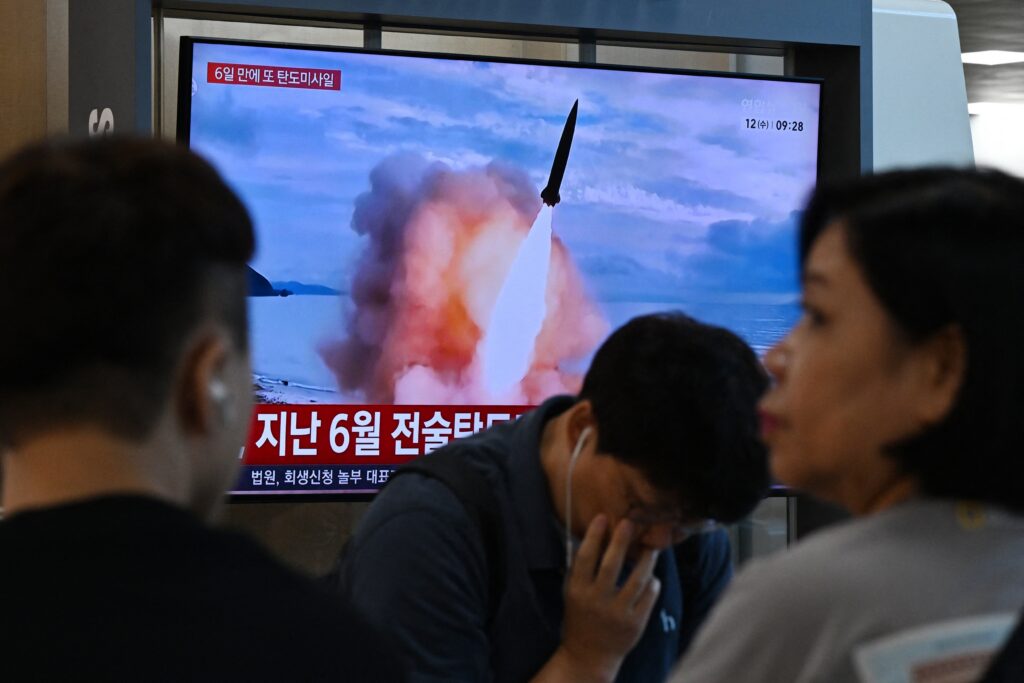 La Cor&eacute;e du Nord tire un nouveau missile &agrave; cinq jours des grandes man&oelig;uvres militaires am&eacute;ricano-sud-cor&eacute;ennes
