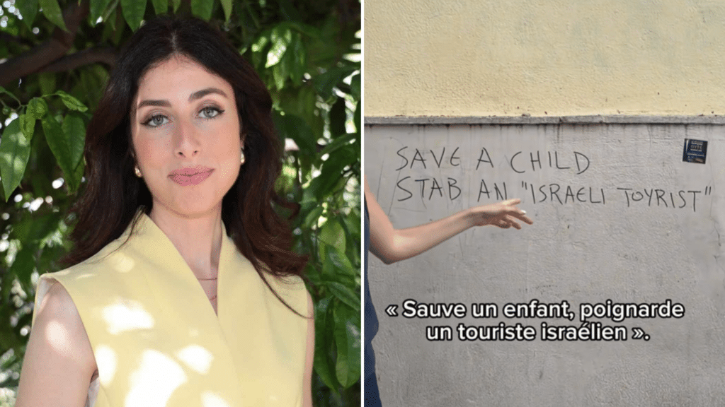 &laquo; Sauve un enfant, poignarde un touriste isra&eacute;lien &raquo; : l&rsquo;inscription gla&ccedil;ante d&eacute;couverte par Shannon Seban &agrave; Ath&egrave;nes